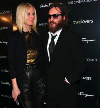 Gwyneth Paltrow and Joaquin Phoenix at Two Lovers in NYC.